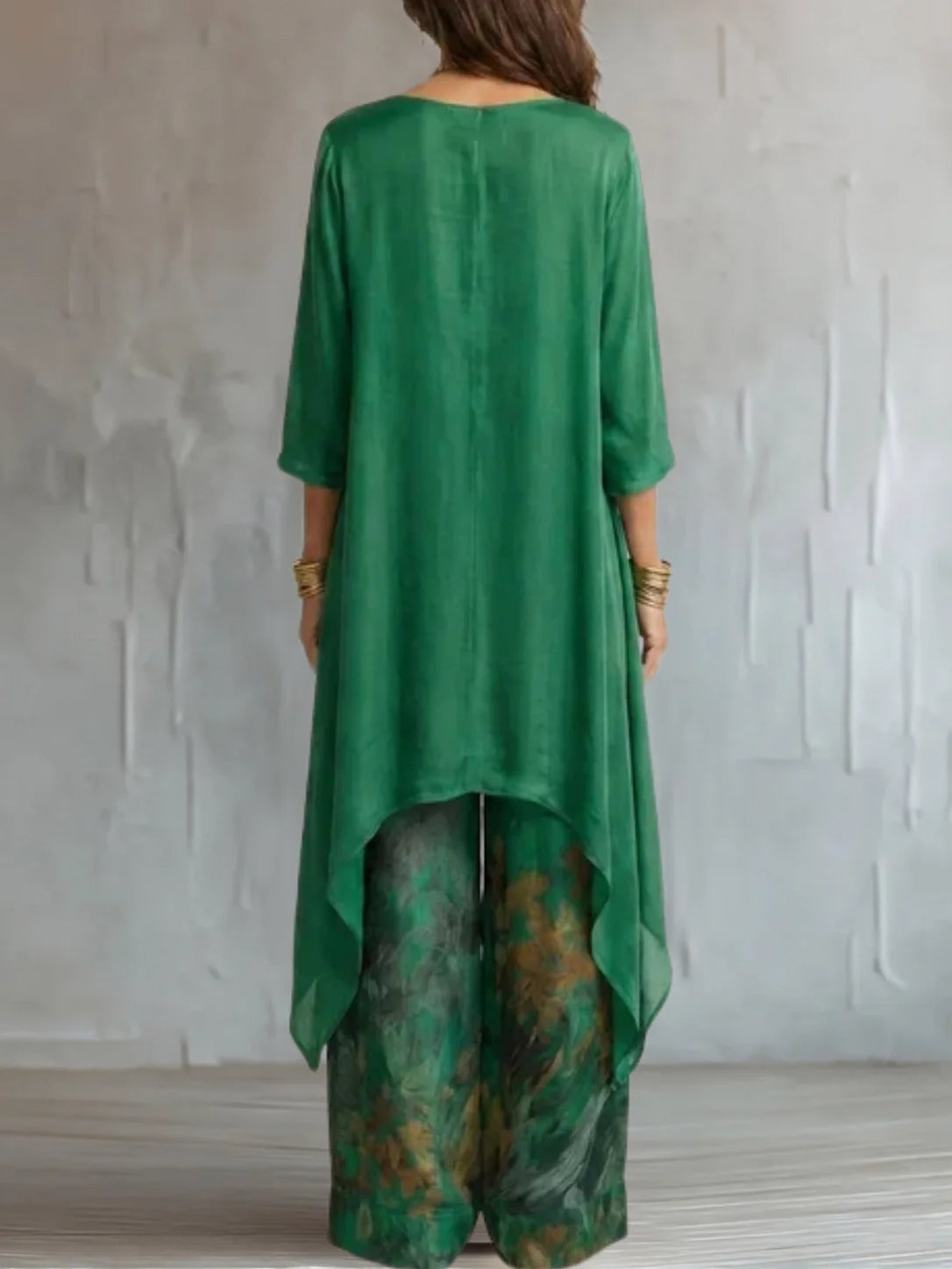 Ginevra | Ensemble Fluide Asymétrique Floral