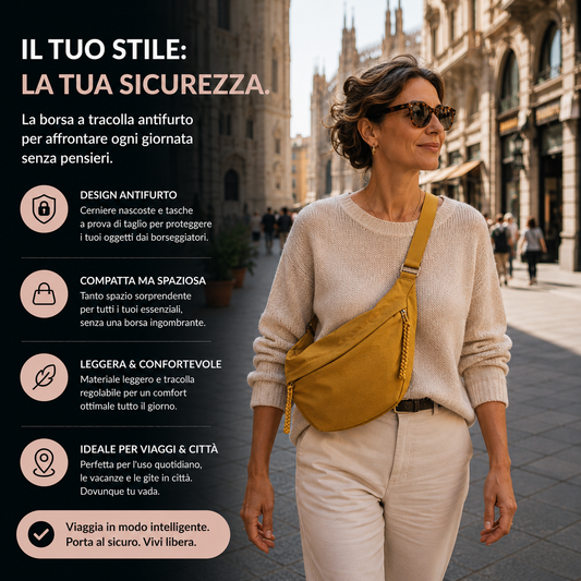Fernanda | Sac à Bandoulière Ocre