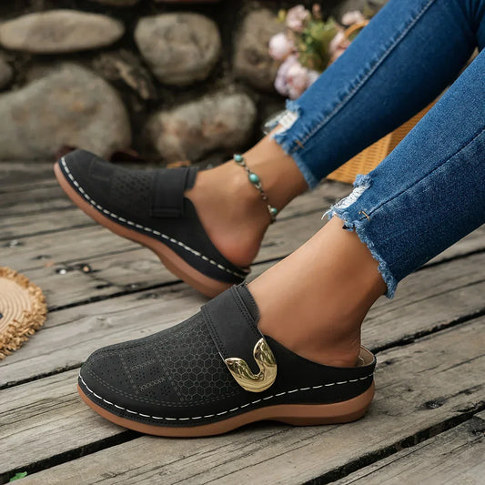Caprielle | Sandales Compensées Chic