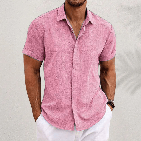 CHEMISE EN LIN POUR HOMME