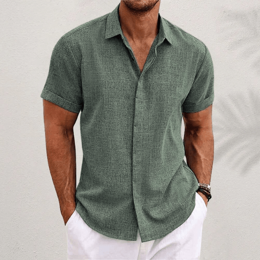 CHEMISE EN LIN POUR HOMME