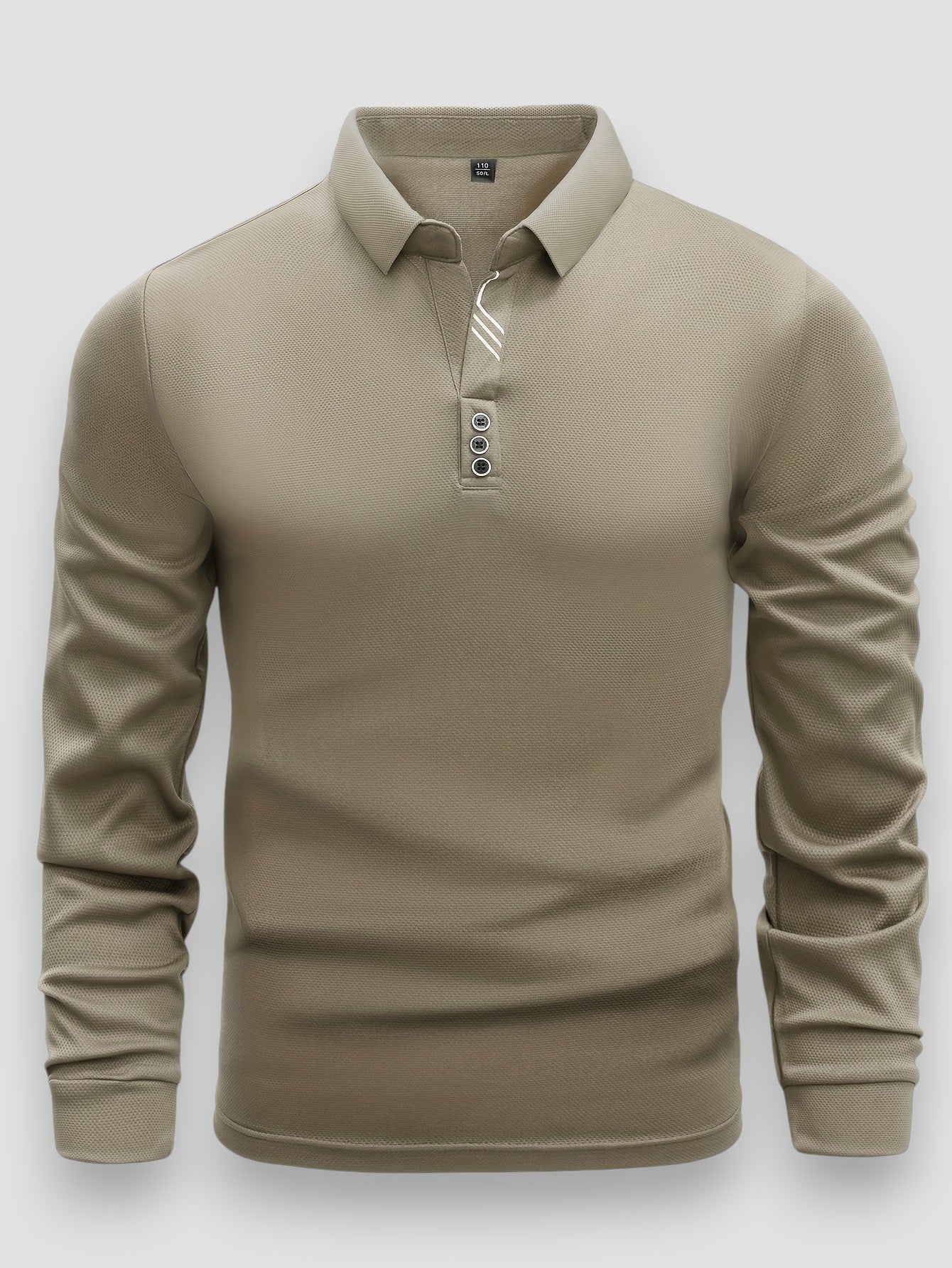 POLO À MANCHES LONGUES POUR HOMME