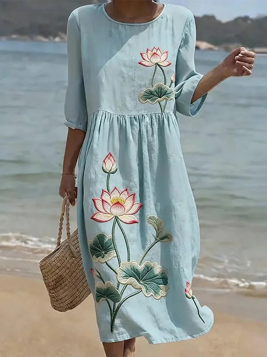 Robe à Imprimé Floral