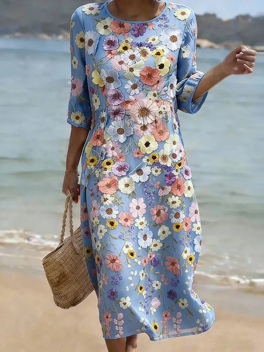 Robe à Imprimé Floral