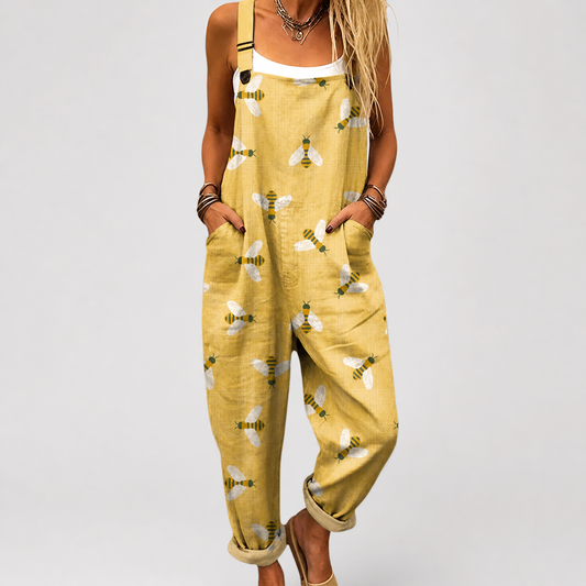 Salopette Petites Abeilles Moutarde