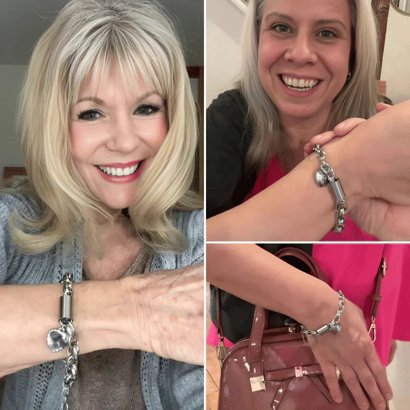 Bracelet Doré avec Breloque Cœur
