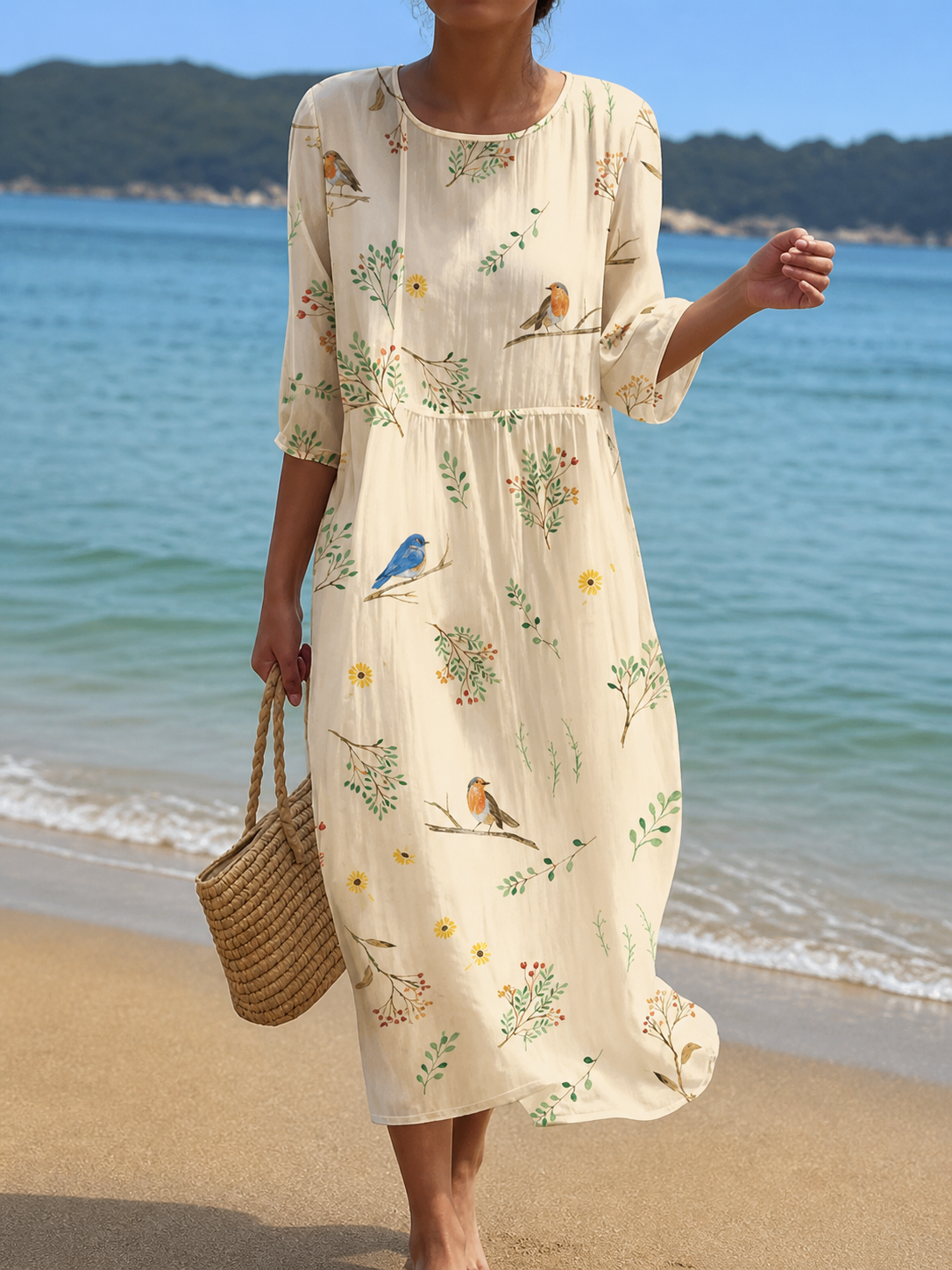 Robe à Imprimé Floral