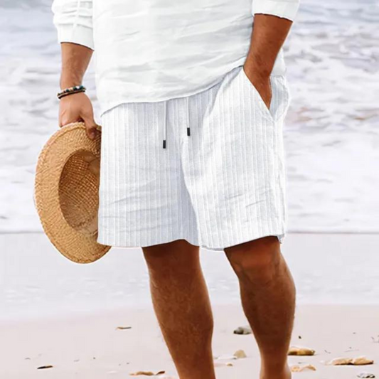 SHORT LOUNGE À RAYURES MINIMALISTE POUR HOMME