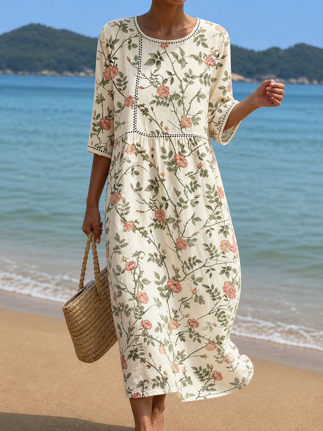 Robe à Imprimé Floral
