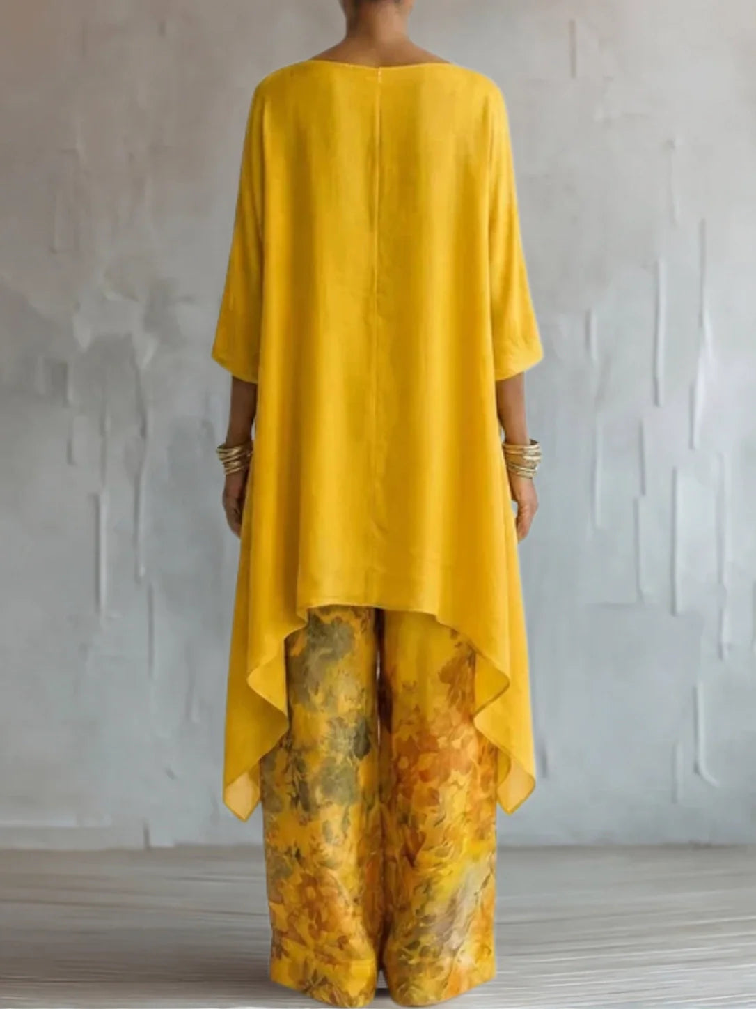 Ginevra | Ensemble Fluide Asymétrique Floral