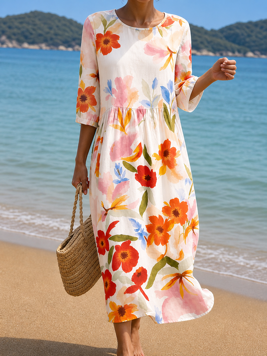 Robe à Imprimé Floral