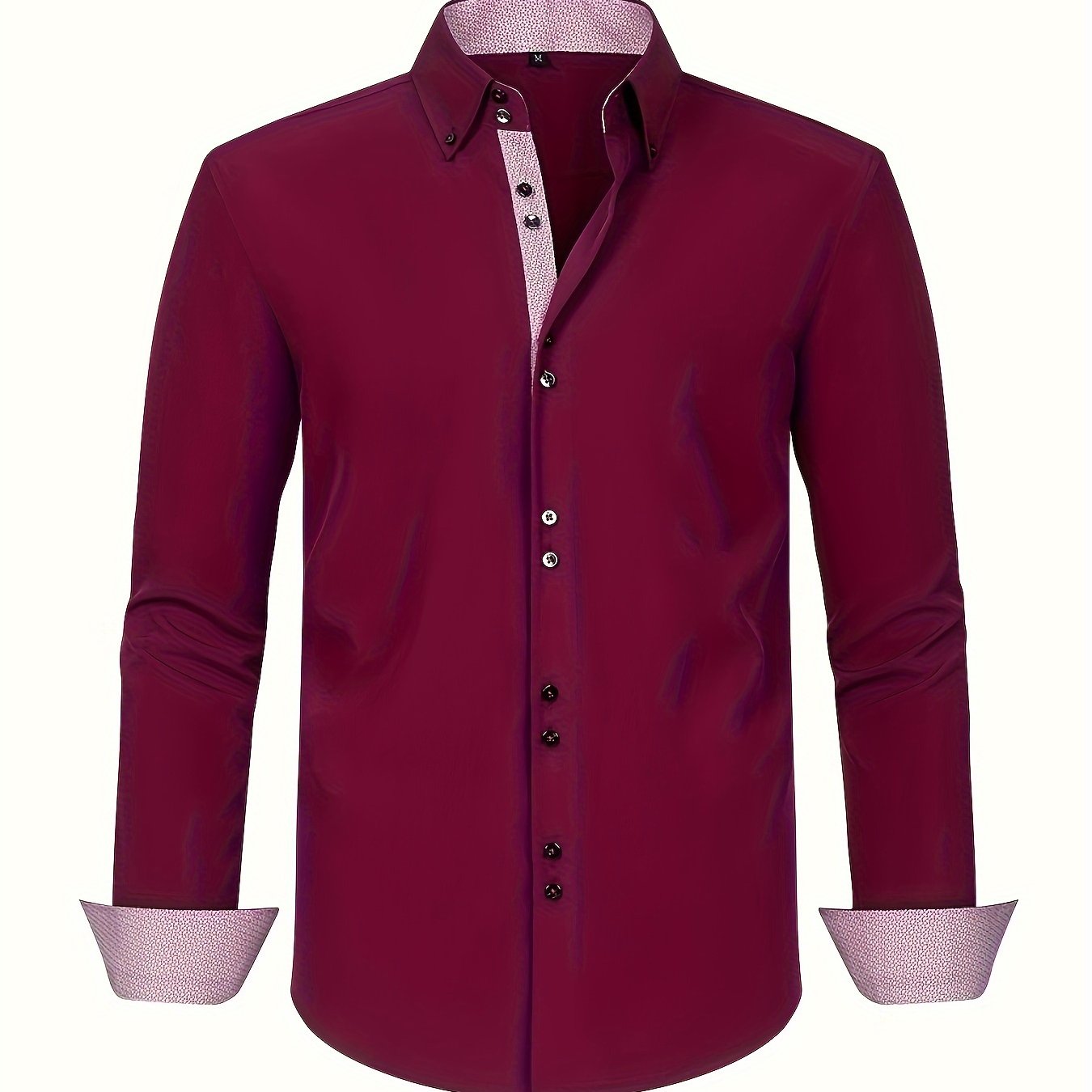 CHEMISE ÉLÉGANTE LÉGÈRE AVEC DÉTAILS CONTRASTÉS