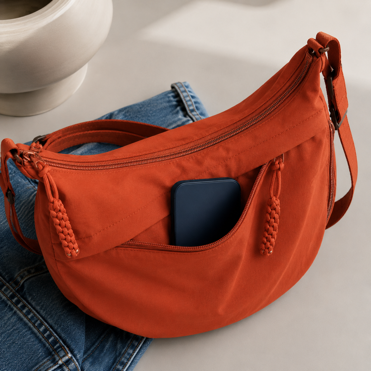 Gioia | Sac à Bandoulière Orange