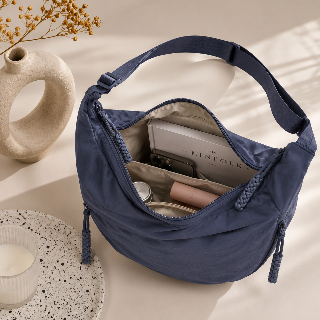 Mara | Sac à Bandoulière Bleu