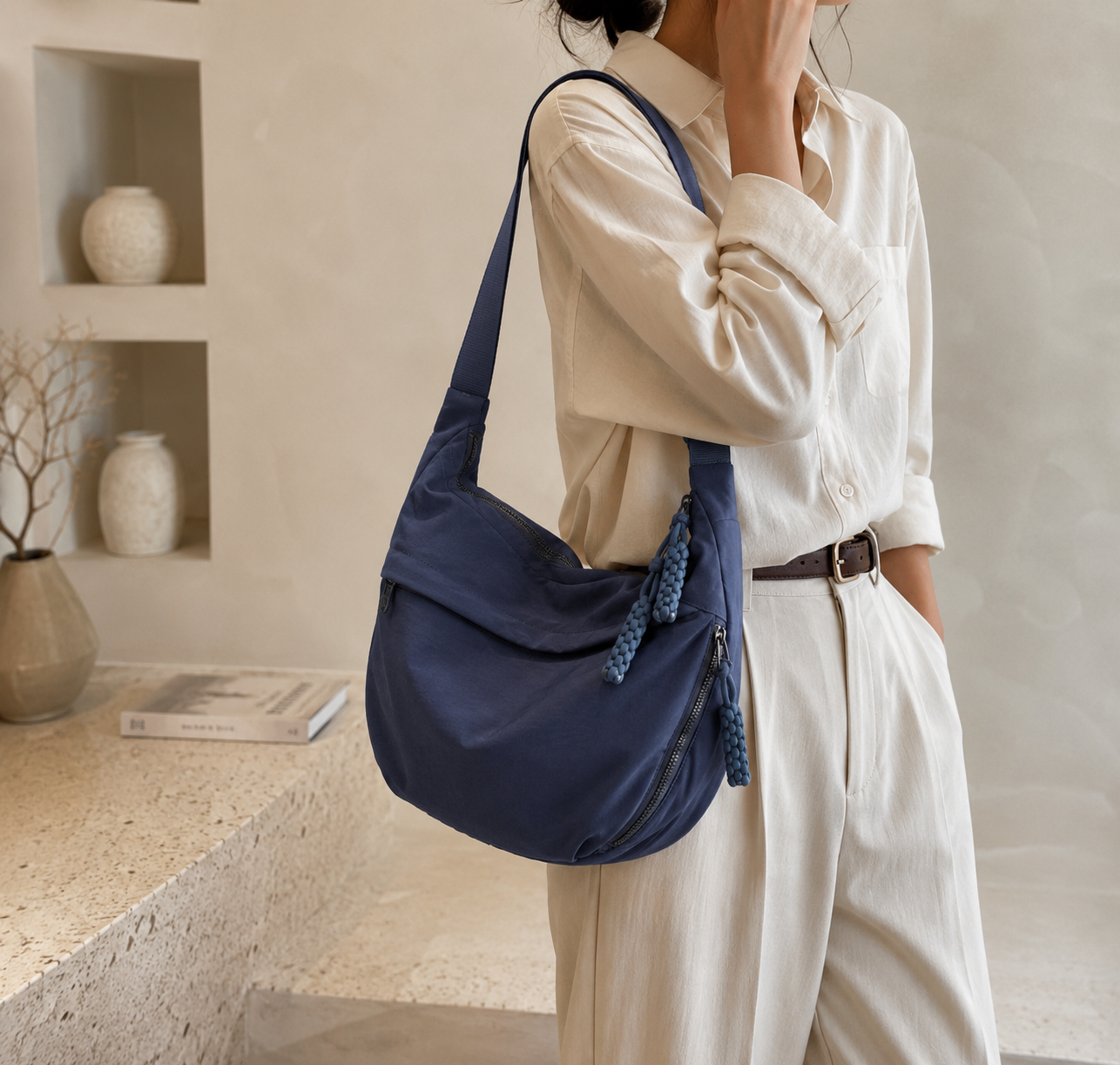 Mara | Sac à Bandoulière Bleu