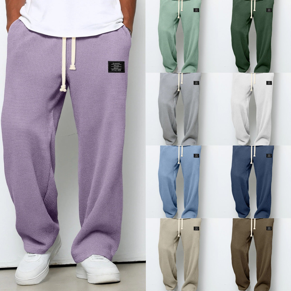 PANTALON HOMME COUPE CONFORTABLE