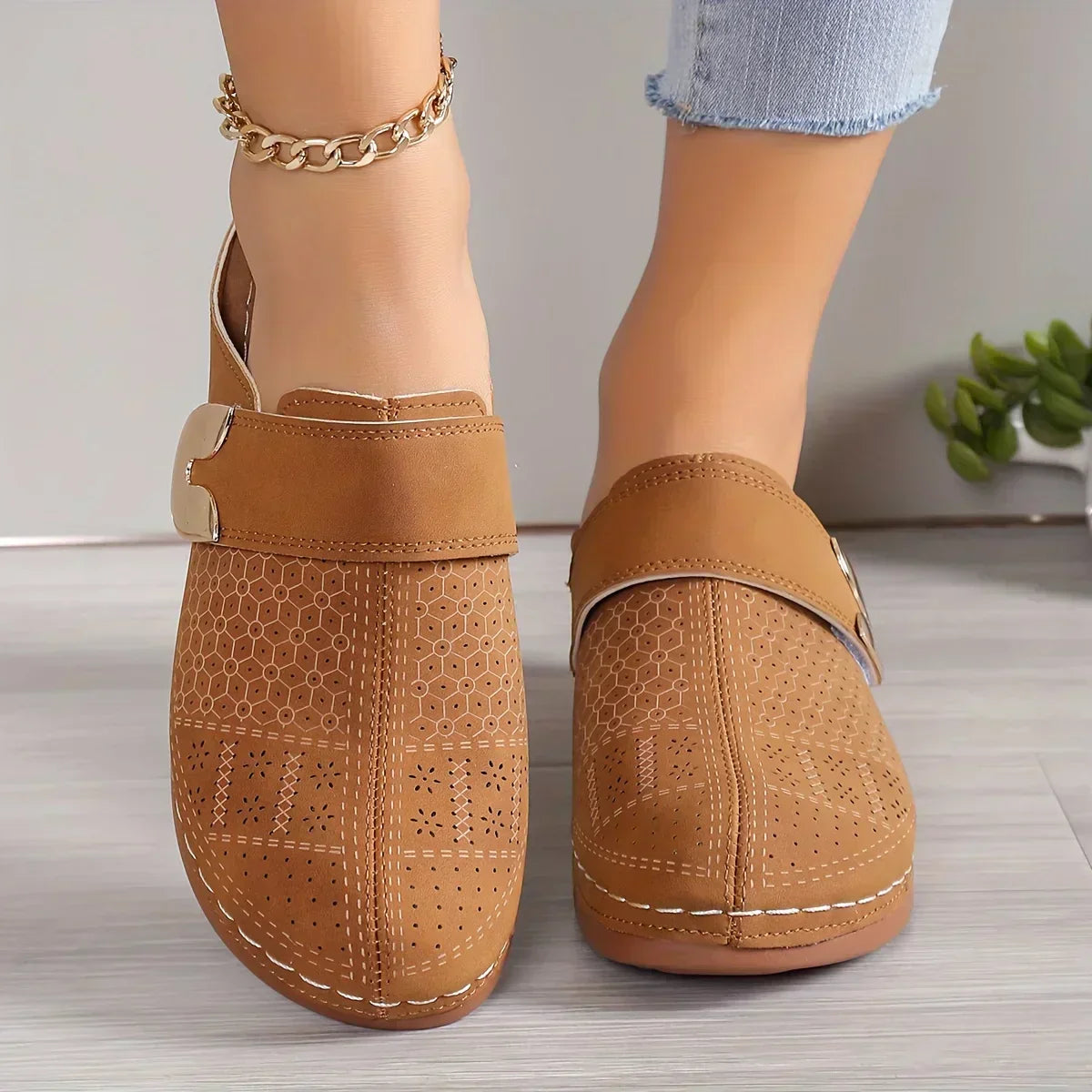 Caprielle | Sandales Compensées Chic