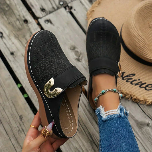 Caprielle | Sandales Compensées Chic