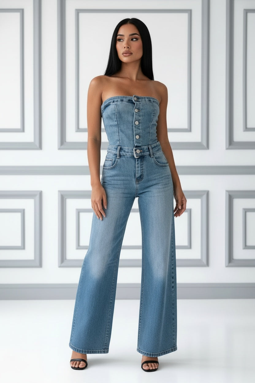 Maria✨ | Salopette en jean