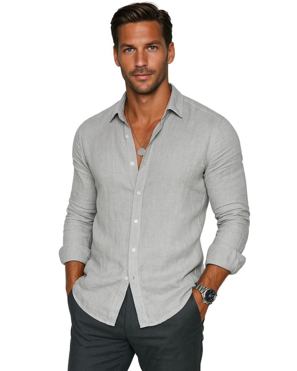 LUCAS | CHEMISE DÉCONTRACTÉE POUR HOMME
