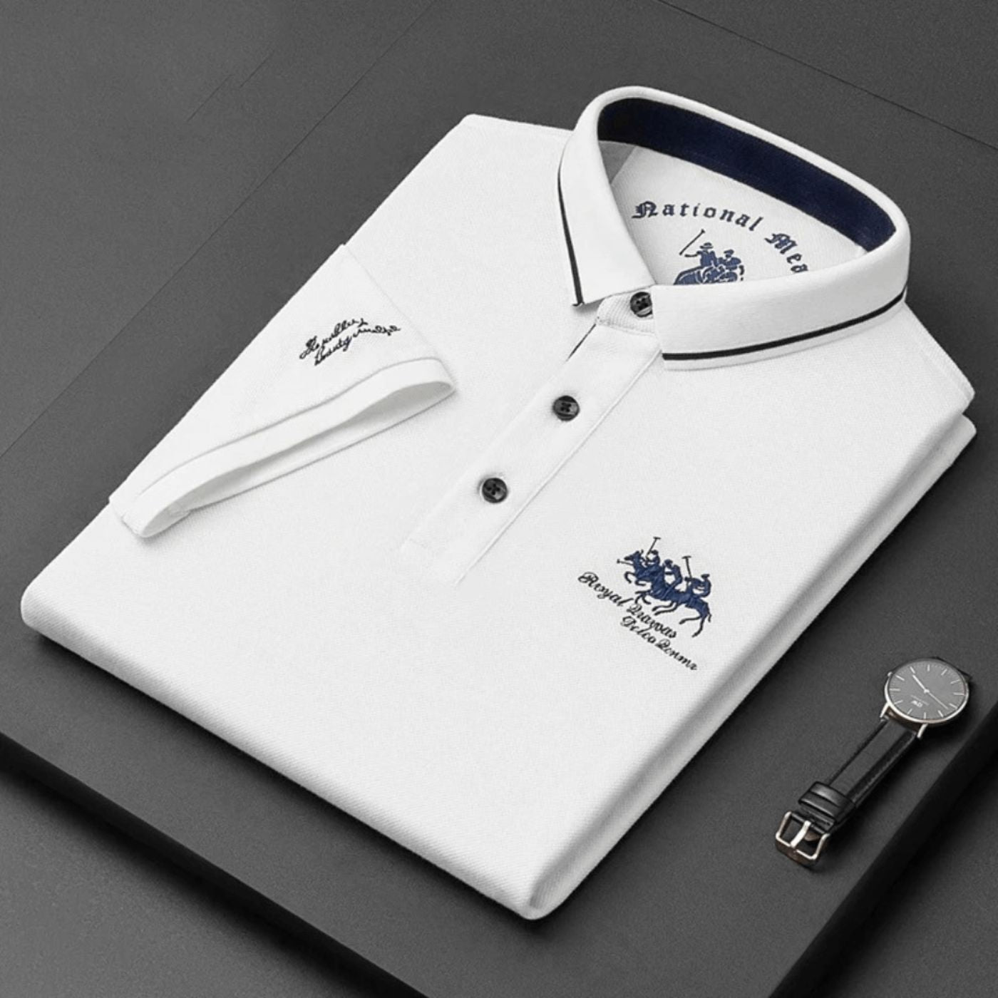 POLO DE LUXE POUR HOMME