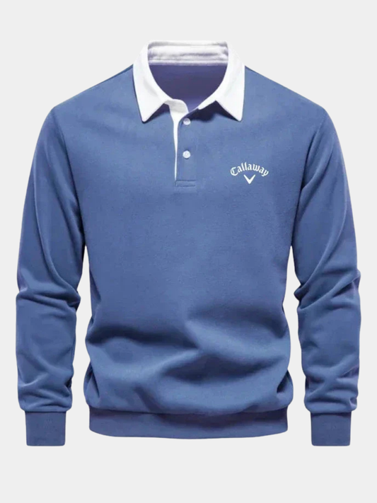 PULL POLO AVEC CONTRASTES RAFFINÉS