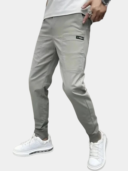LAURENT MONACO | PANTALON CARGO ÉLASTIQUE HOMME PREMIUM