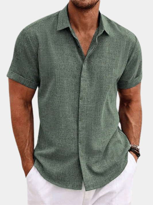 CHEMISE EN LIN POUR HOMME