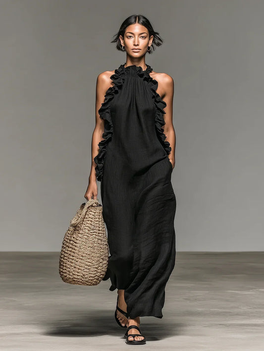 Lua™ | Robe maxi avec poches