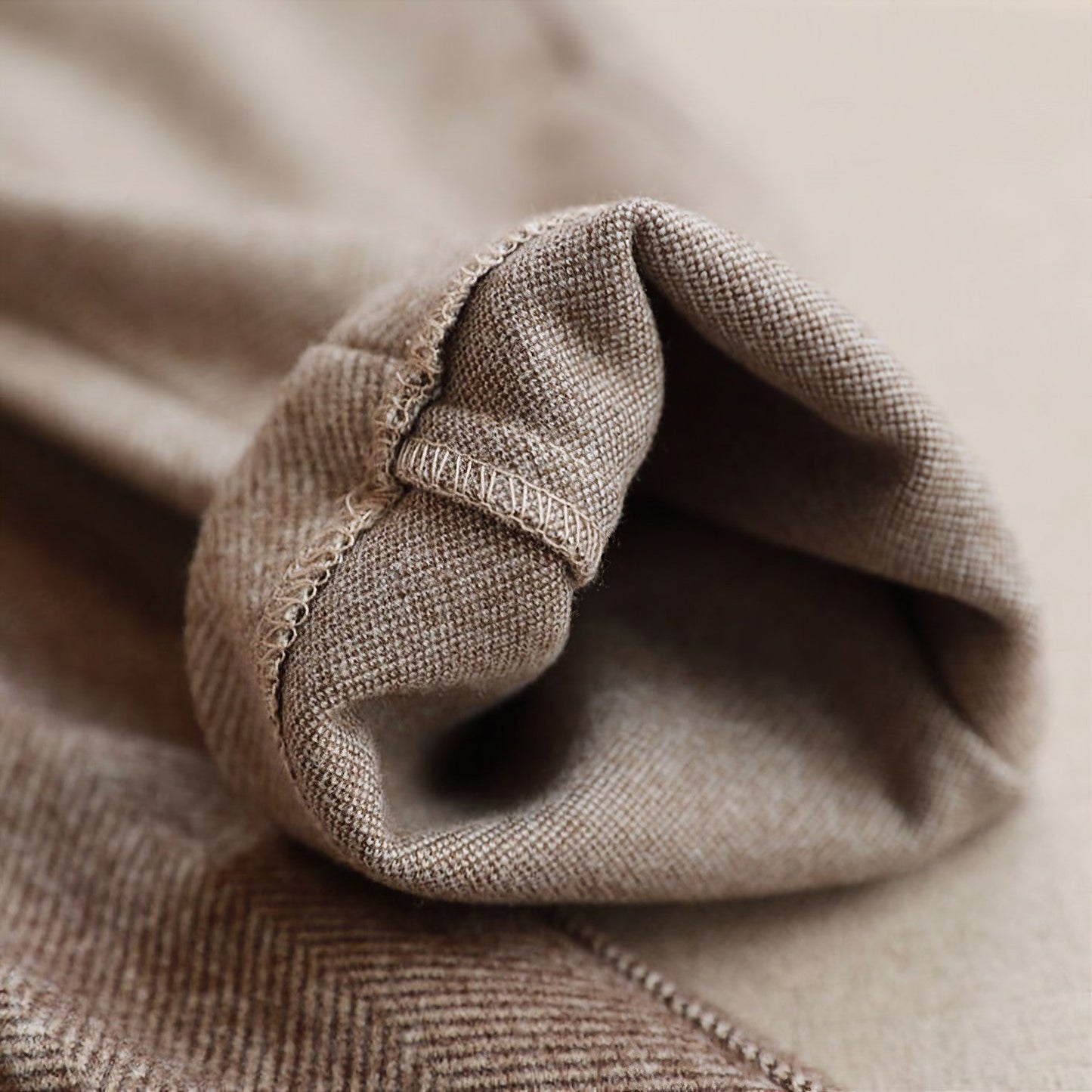 PANTALON ÉLÉGANT EN PURE LAINE SUR MESURE