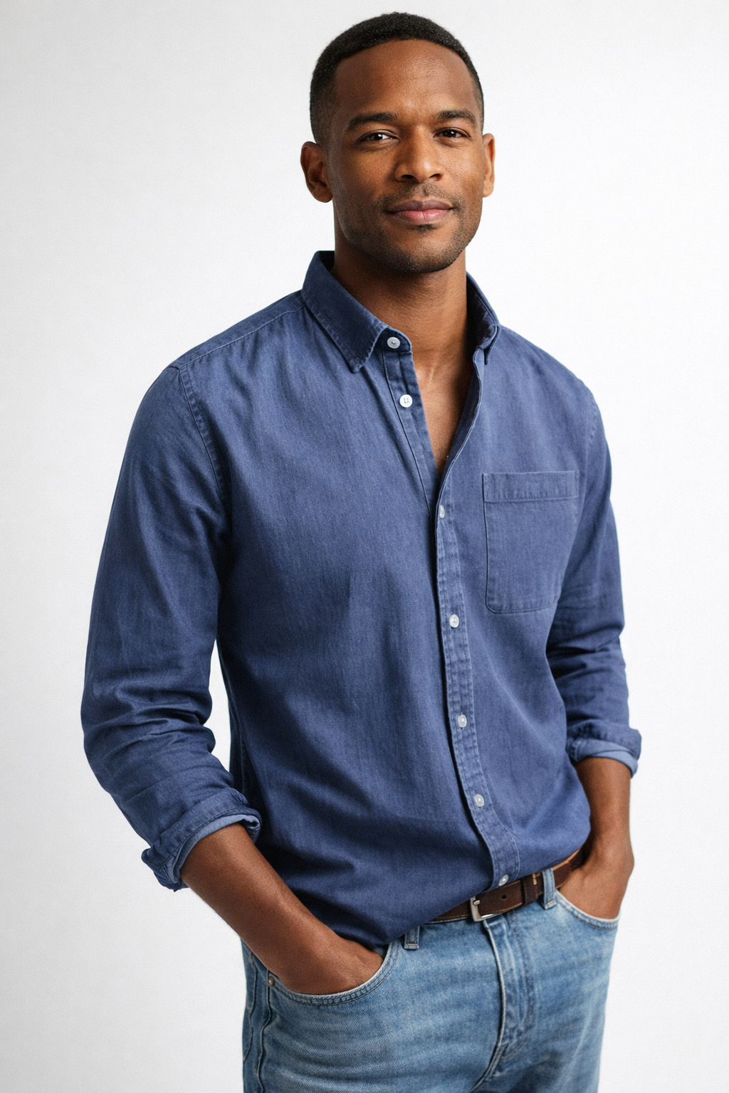 CHEMISE BOUTONNÉE POUR HOMME