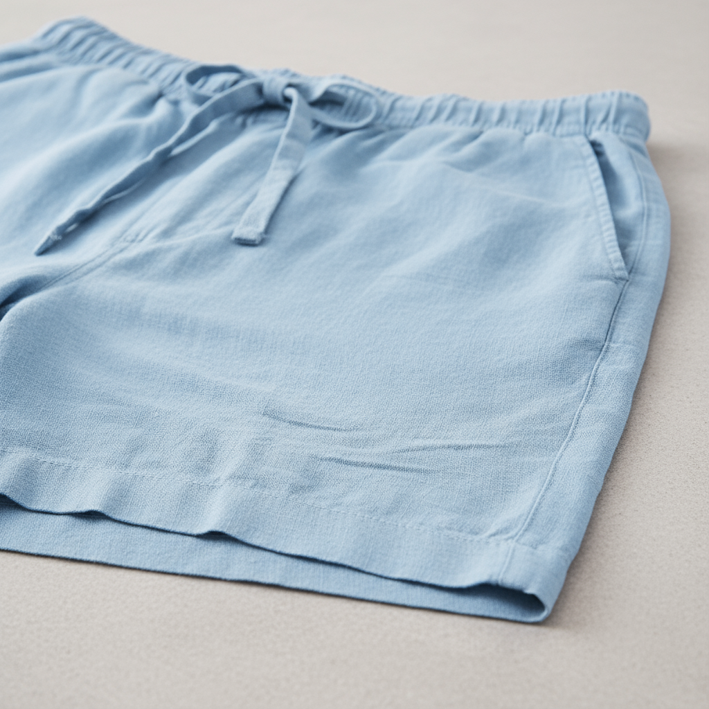 SHORT D'ÉTÉ EN LIN POUR HOMME
