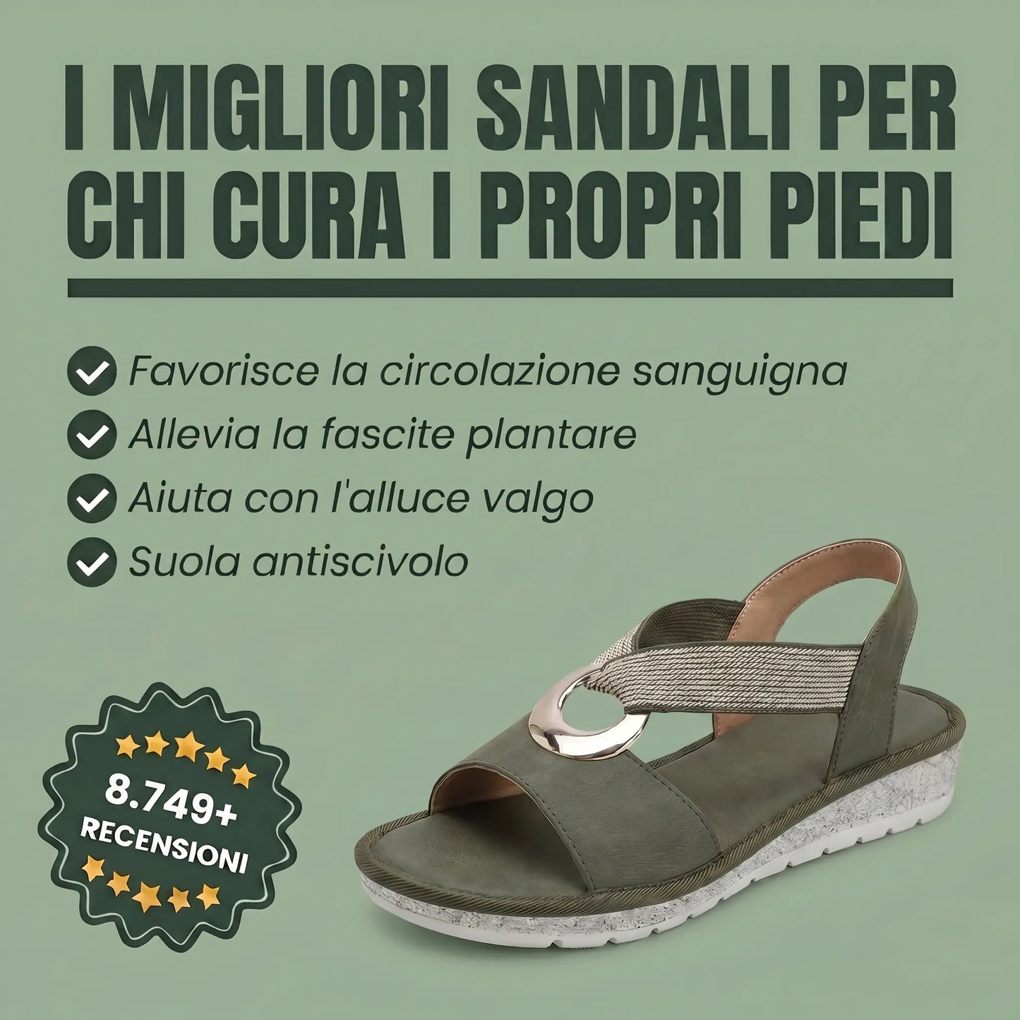 Luna | Sandales Orthopédiques Confort