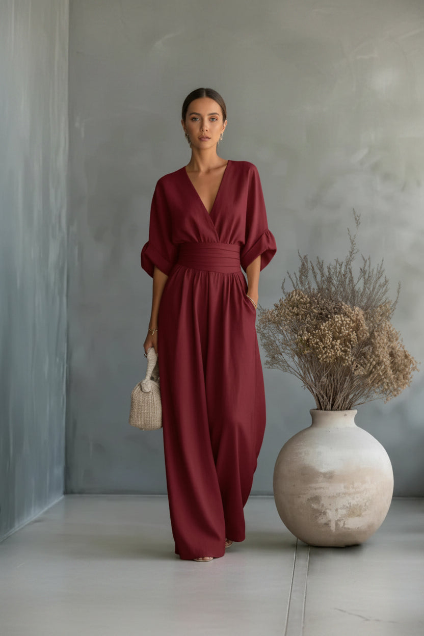 Éloïse | Combinaison Palazzo Fluide