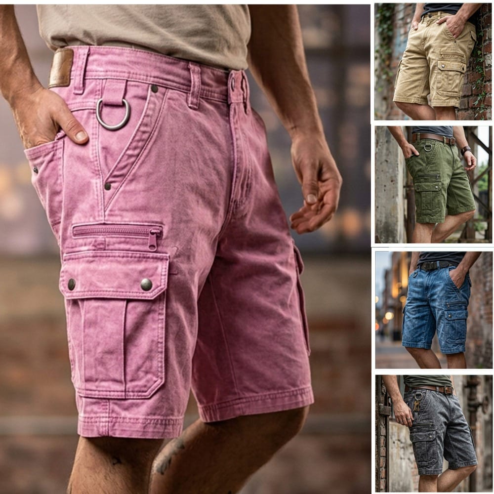 SHORT CARGO AUDACIEUX POUR HOMME