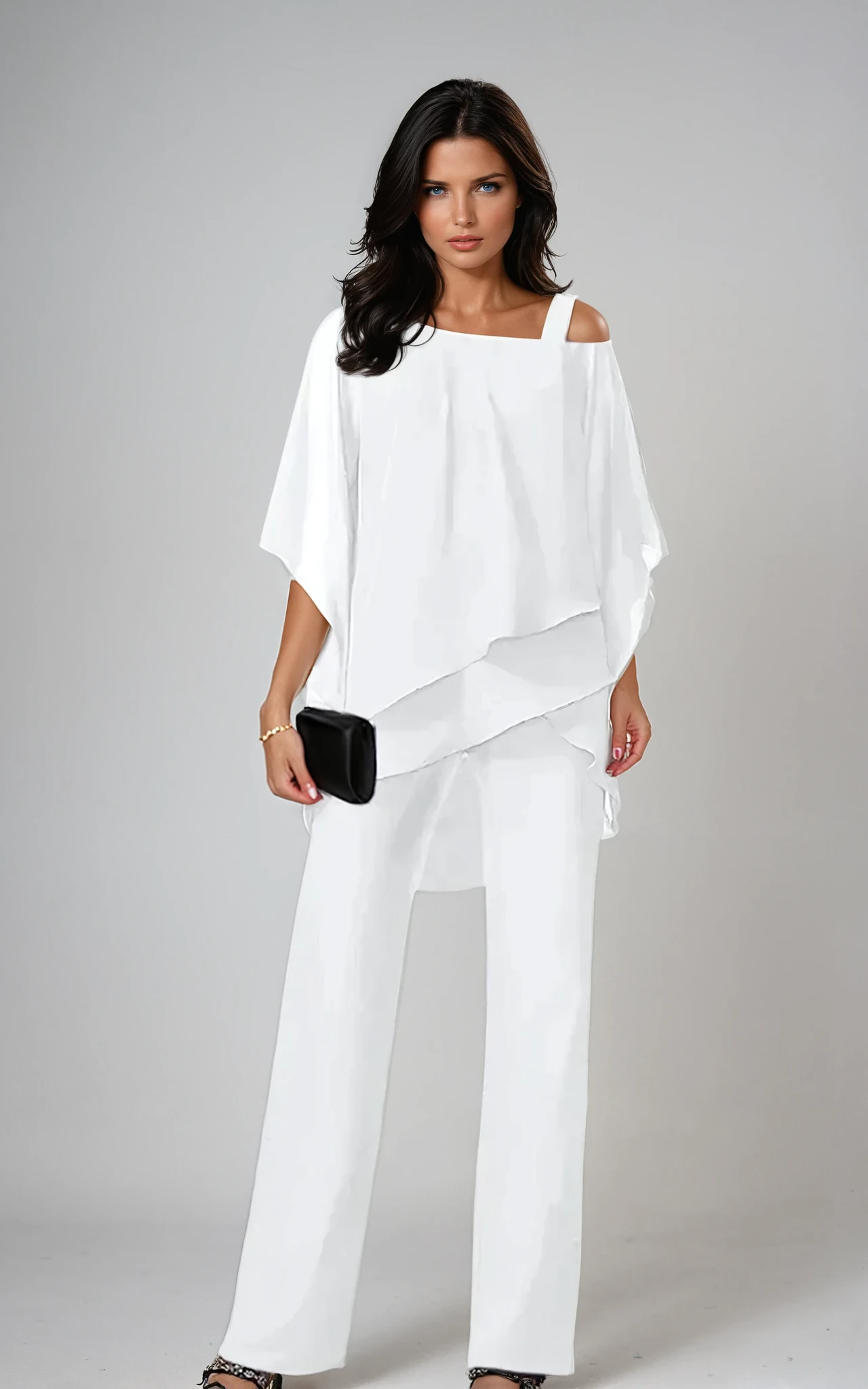 Ensemble Mariella™ | Haut superposé et pantalon large