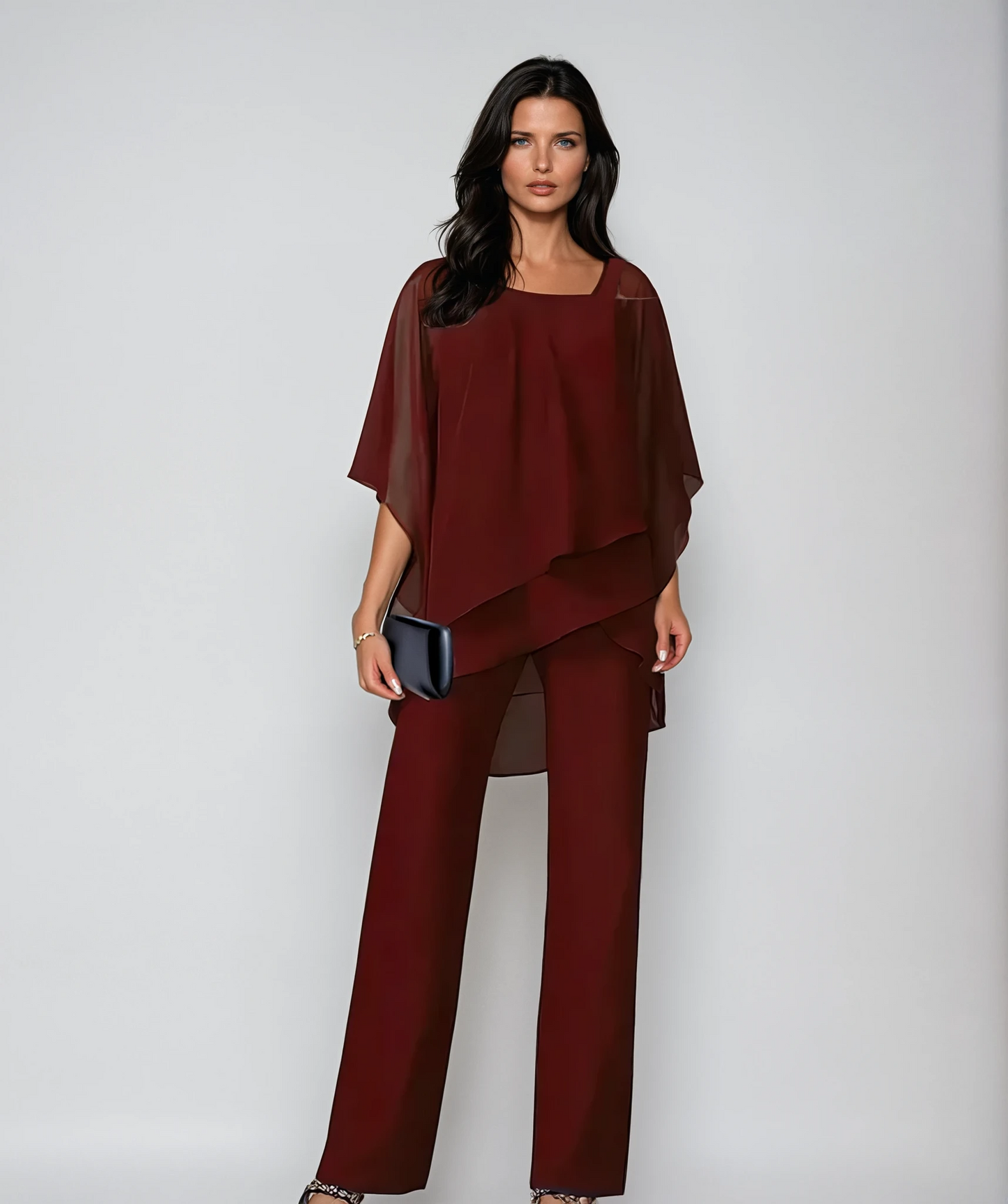 Ensemble Mariella™ | Haut superposé et pantalon large