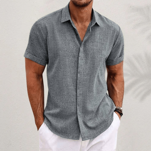 CHEMISE EN LIN POUR HOMME