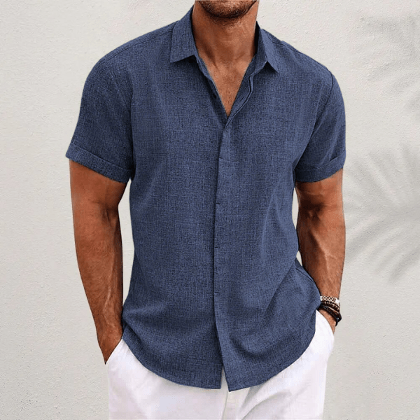 CHEMISE EN LIN POUR HOMME