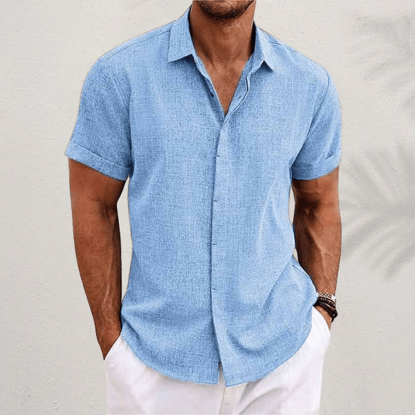 CHEMISE EN LIN POUR HOMME