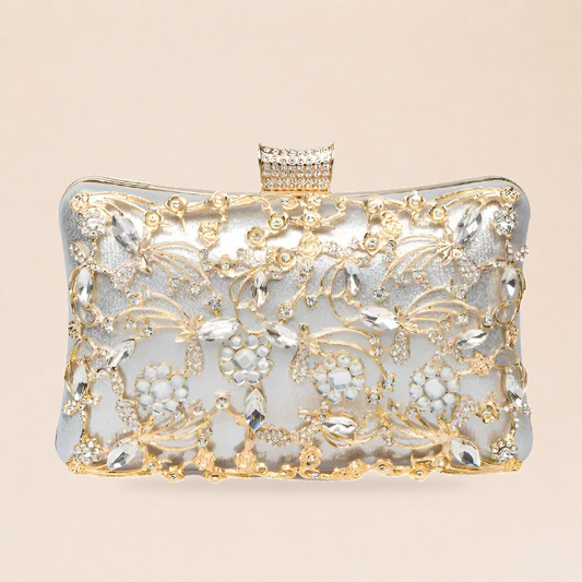 Pochette Ema sur fond crème Verlanden
