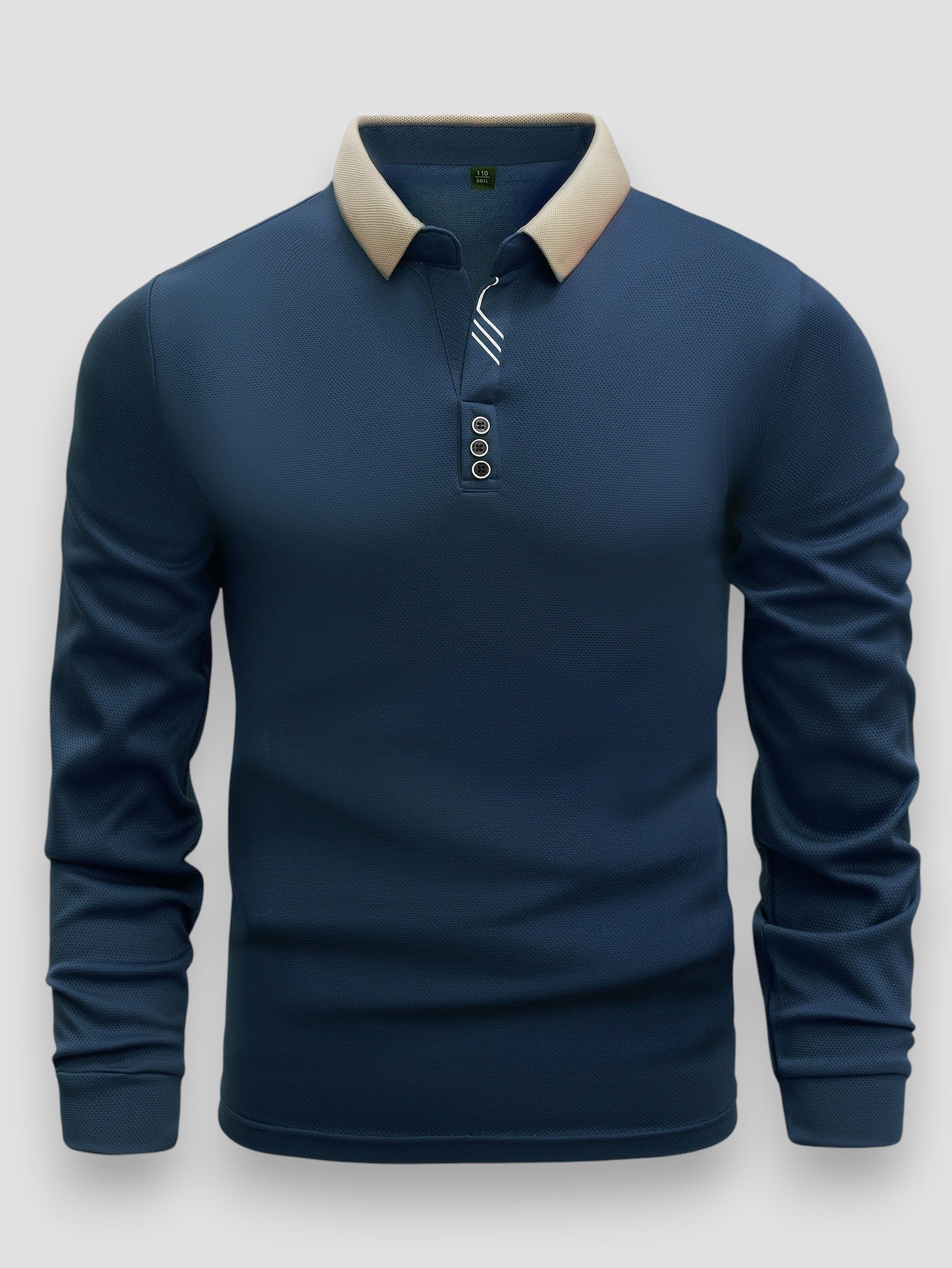 POLO À MANCHES LONGUES POUR HOMME