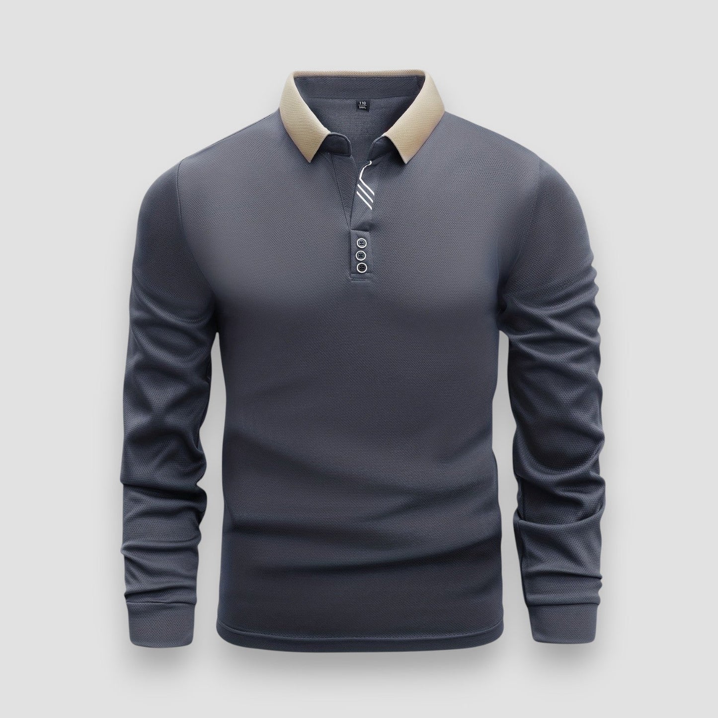 POLO À MANCHES LONGUES POUR HOMME