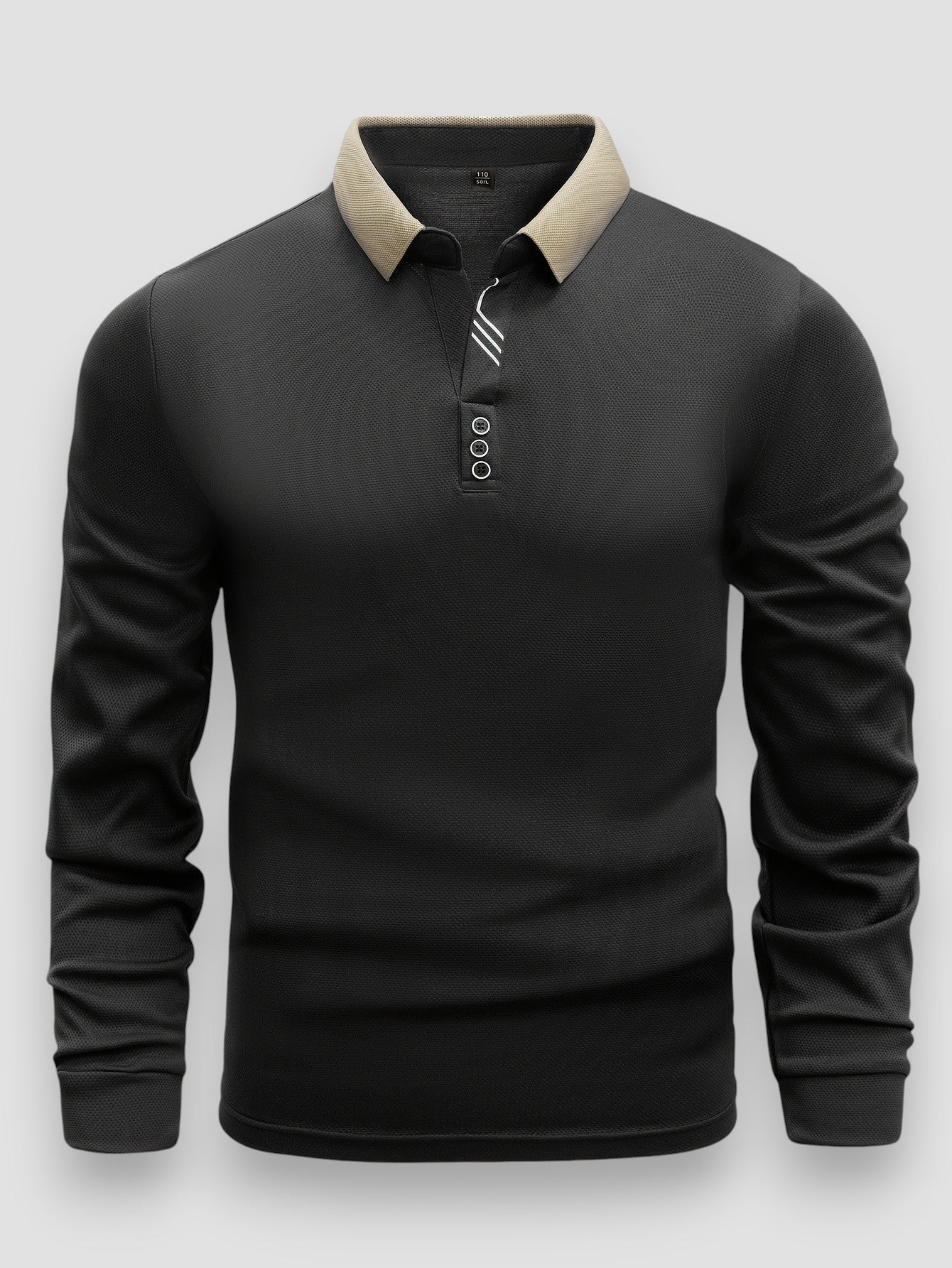 POLO À MANCHES LONGUES POUR HOMME